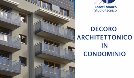 Decoro architettonico in condominio